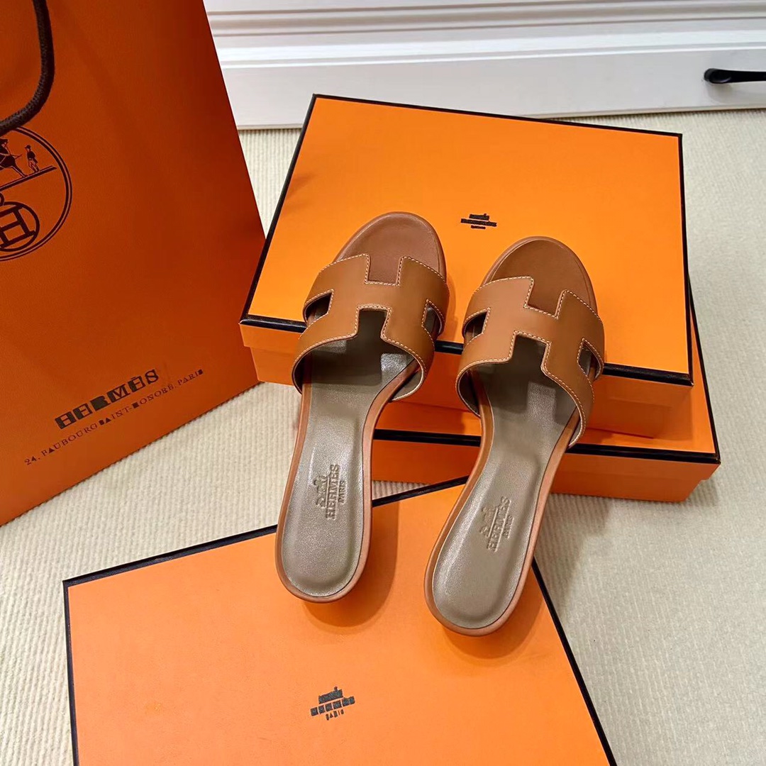 에르메스 올수공 오아시스 슬리퍼 샌들 스위프트 30